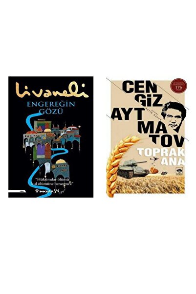 İnkılap Kitabevi Engereğin Gözü - Zülfü Livaneli Toprak Ana - Cengiz Aytmatov