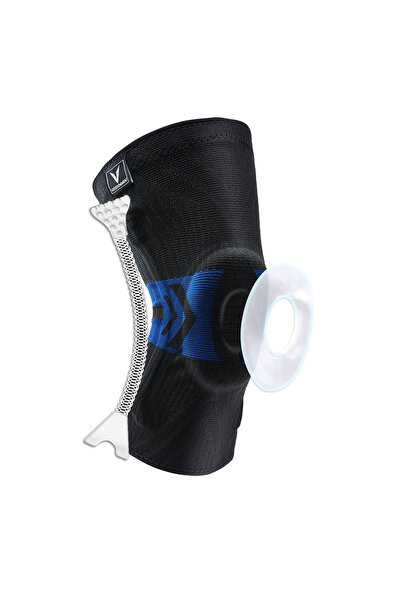 Choice أحدث دعامة للركبة للرجال، مقاس L أزرق 2025، دعامة مرنة مضغوطة للركبة م...