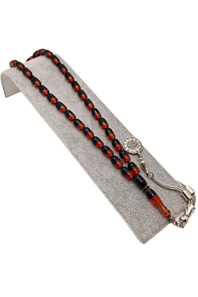 Han Ticarethane Special Design Double Color Red Black Airplane Glass Rosary