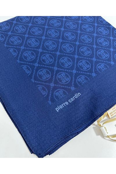 Pierre Cardin Φουλάρι Elegans Monogram - 1090750 -921 Navy Blue