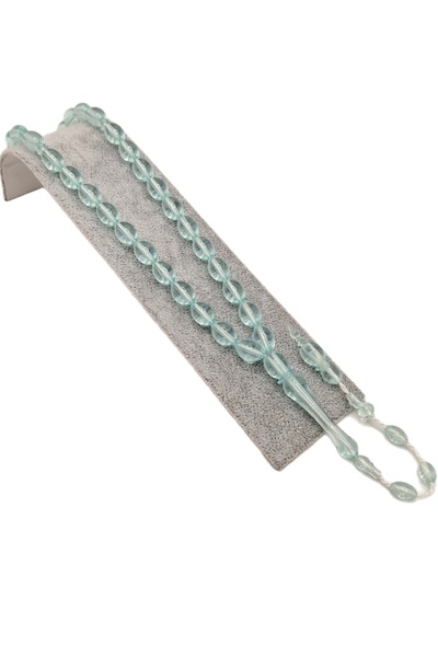 Han Ticarethane Turcoaz deschis Culoare Beyzi Cut Pudră Chihlimbar Tesbih