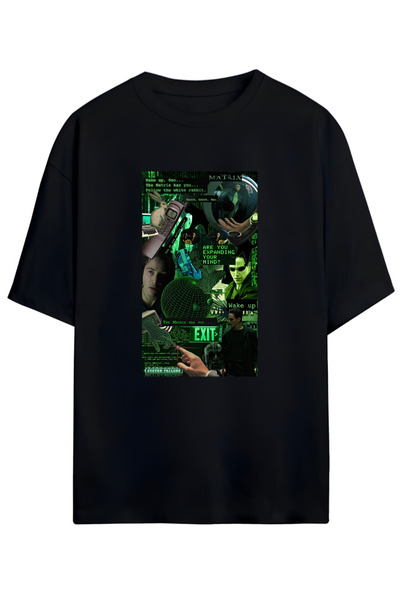 MAGORS ''Matrix Evrenini Üzerinizde Taşıyın!'' THE MATRIX TASARIMLI UNISEX PA...