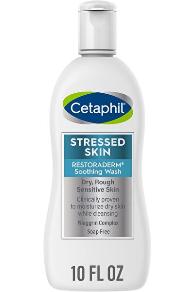 MQ غسول الجسم المهدئ سيتاف إل ريستوراديرم، خالي من الصابون والبارابين، 295 مل