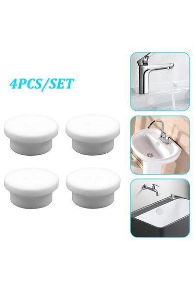 Choice 4Pcs 2/4/8/16PC Bathroom Rubber Wash Basin Overflow Ring Kitchen Sink Washbasin Drain Seal Stopper B