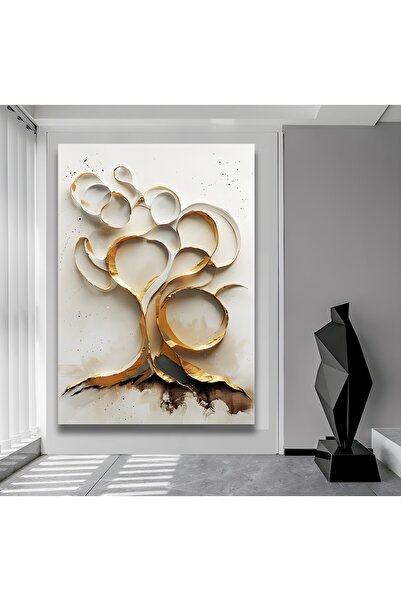 EMYA HOME Pictură abstractă pe pânză cu copac