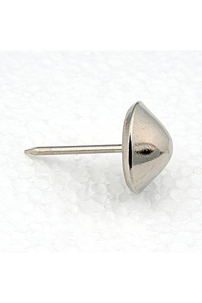 Skygo Febko - 16 mm 30 Pcs Silver Shiny Conical Thumbtacks