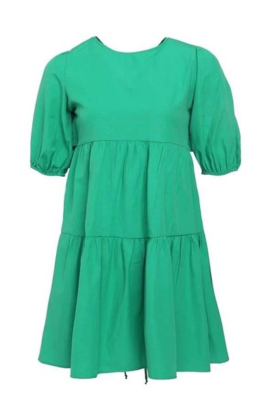 Alisim 22Y31710 Back Low-Cut Handle Gathered Waist Tie