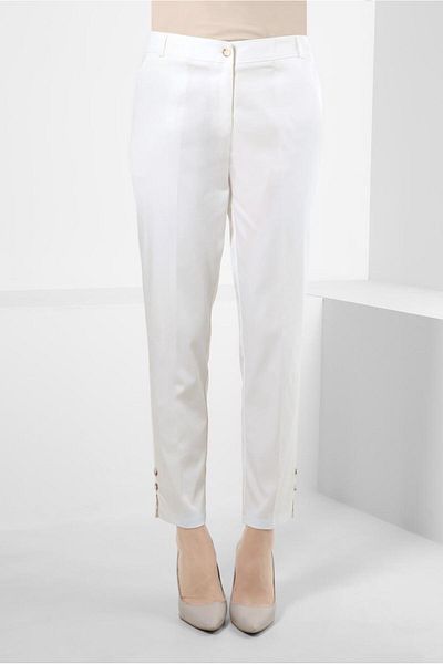 Alvina Button Detailed Trousers 70387