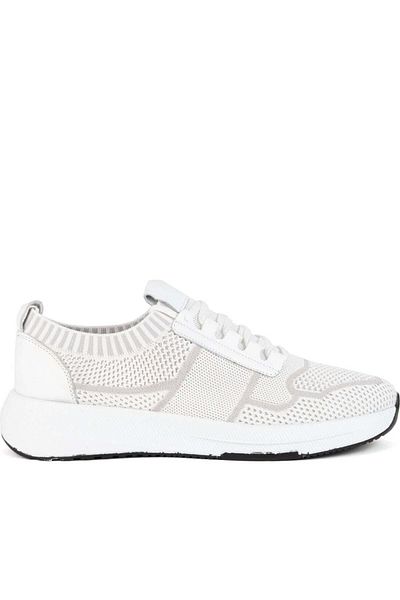 La Conte White Trainers Mens Shoes