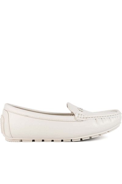 Stella New York White Moccasins Womens Shoes
