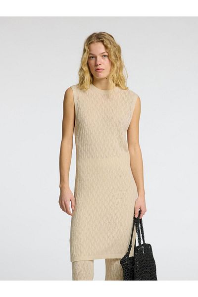 Selected Femme Midikleid Strick