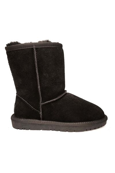 La Conte Black Booties Womens Shoes