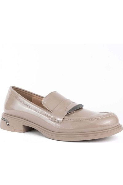 Santino Milano Beige Loafers Womens Shoes