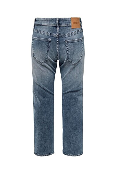 Only & Sons Slim Fit Jeans ONSWEFT Mittlere Taille Normal geschnitten Jeans