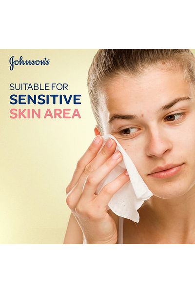 Johnson & Johnson Johnsons Extra Sensitive Cleansing Wipes All Skin Types 2 x 25 pcs