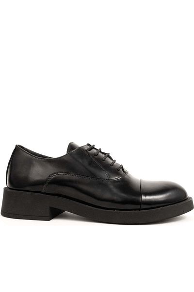 Sergio Moretti Black Loafers Womens Shoes