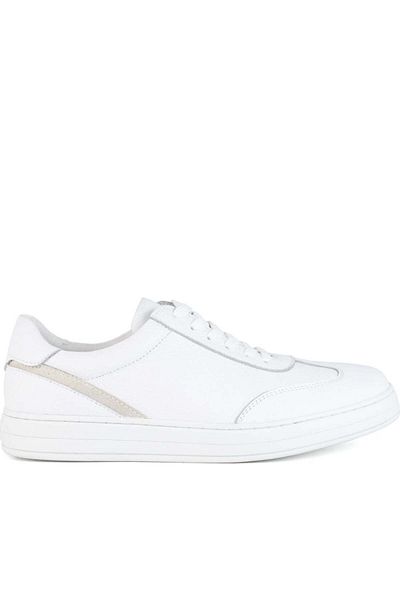 La Conte White Trainers Mens Shoes