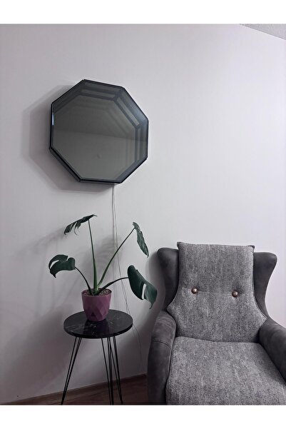 KAYNAK ELEKTRİK LED Işıklı Sonsuzluk Aynası | Dekoratif Gece Lambası | Sekizg...