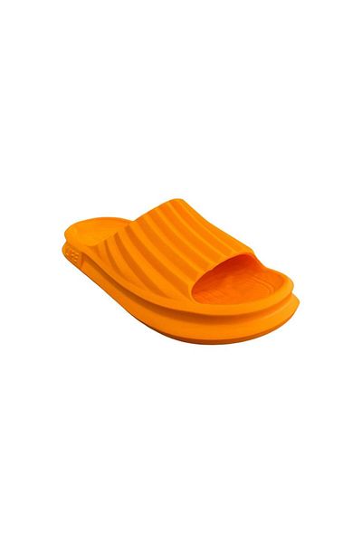 Liger Πορτοκαλί Eva Comfortable Γυναικείες Παντόφλες - Κατάλληλες για Παραλία και Πισίνα