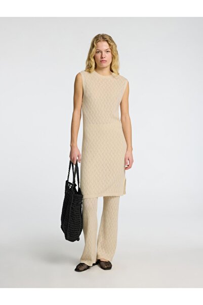 Selected Femme Midikleid Strick