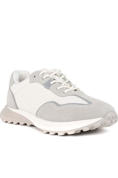 Sergio Moretti Grey Trainers Mens Shoes
