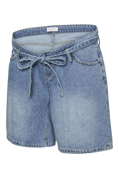 Mama Licious Jeans-Shorts Locker geschnitten Mid Rise Shorts