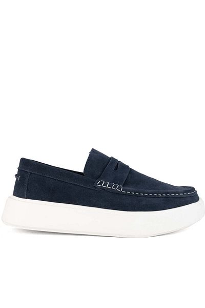 La Conte Mocasini Albastri Pantofi Barbati