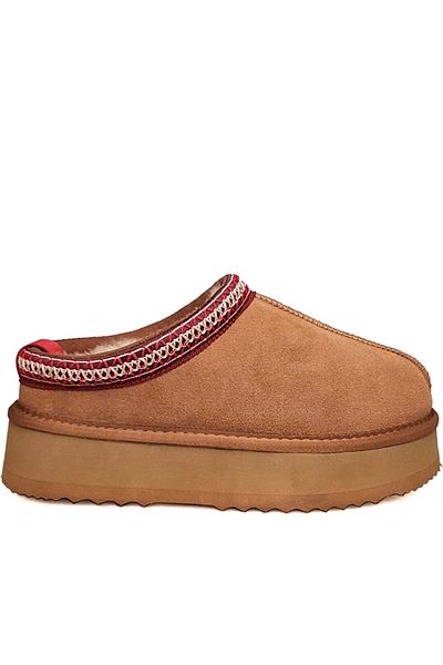 La Conte Brown Booties Womens Shoes