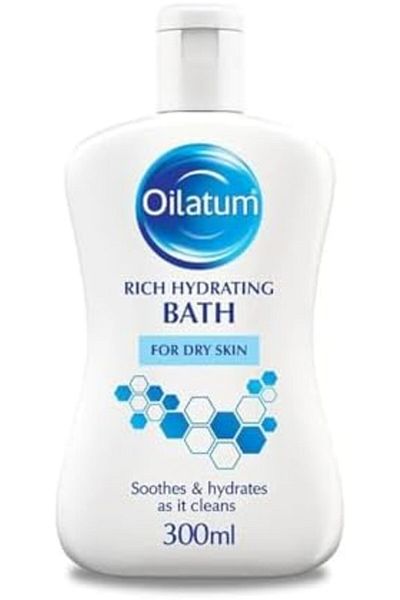 Oilatum Rich Hydrating Bath | For Dry Skin | Contains Emollient to Reduce Skin Dehydration & Gently