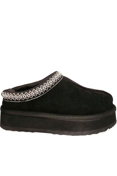 La Conte Black Booties Womens Shoes