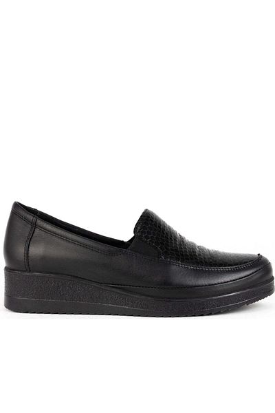 La Conte Black Loafers Womens Shoes