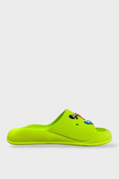 Liger Green Eva Women's Slippers - With Beach and Pool Accessories
