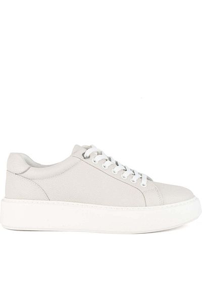Sergio Moretti White Trainers Mens Shoes