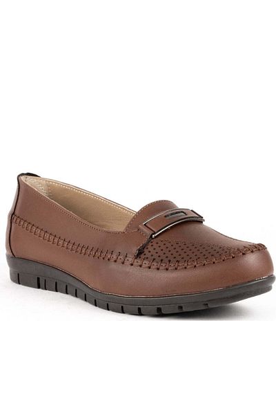 La Conte Brown Loafers Womens Shoes