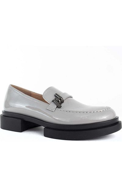 Santino Milano Grey Loafers Womens Shoes