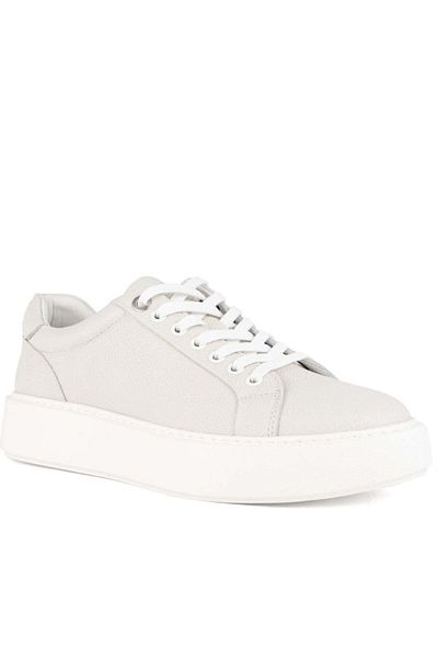 Sergio Moretti White Trainers Mens Shoes