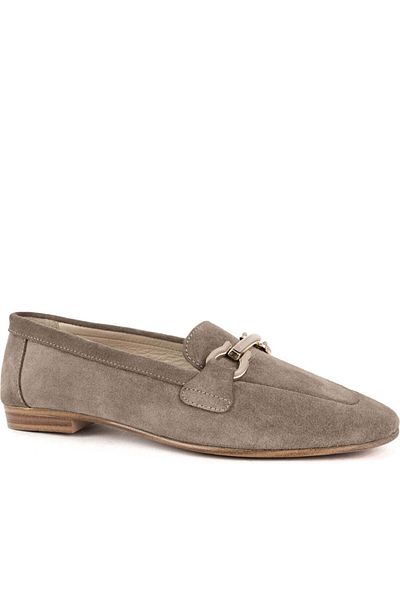 La Conte Beige Loafers Womens Shoes