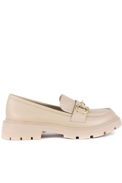 Stella New York Beige Loafers Womens Shoes