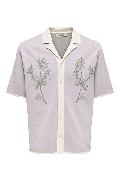 Only & Sons Strickpullover ONSRUN Gestricktes Polo-Hemd