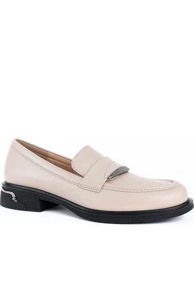 Santino Milano Beige Loafers Womens Shoes