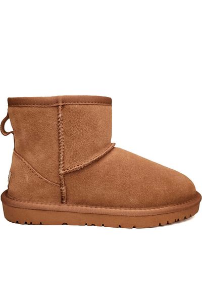 La Conte Brown Booties Womens Shoes