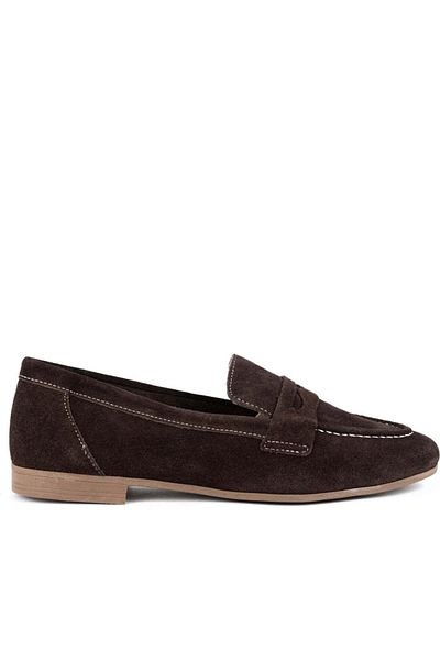La Conte Brown Loafers Womens Shoes