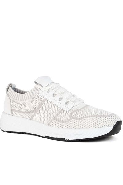La Conte White Trainers Mens Shoes