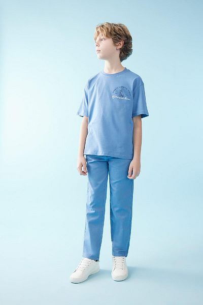DeFacto Boy's Standard Leg Gabardine Trousers B7421a824sp