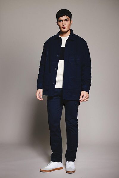DeFacto Tall Twill nadrág - teherzseb, egyenes szárú B6642ax23wn