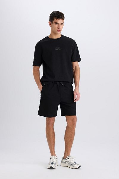 DeFacto Regular Fit Flat Leg Pocket Basic ίσιο σορτς B8792ax25sm