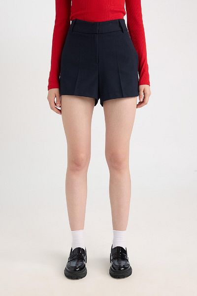 DeFacto Coool Slim Fit Slim Fit Normal Waist Basic Straight Shorts 3164932