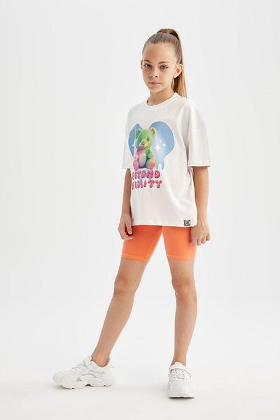 DeFacto Girl's Biker Tights - D0901A824HS Model