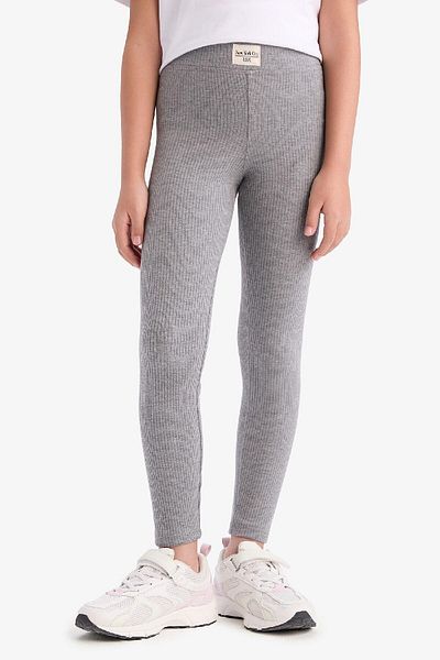 DeFacto Gerippte Camisole-Langstrumpfhose für Mädchen D9652a8