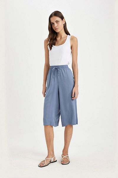 DeFacto Capri High Waist Crop Fit Belmando Capri I6798AZ24SM